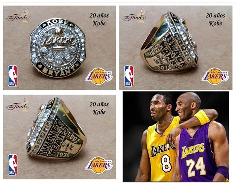 Lakers Los Angeles Anillos Campeonato 2000 01 02 09 10 Kobe Mercado Libre