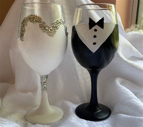 Ready To Shipbride And Groompersonalized Wedding Etsy Wedding