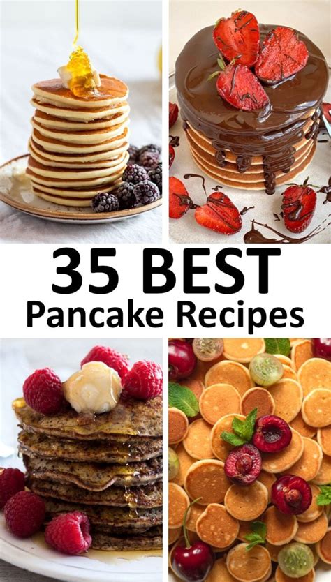 The 35 BEST Pancake Recipes - GypsyPlate