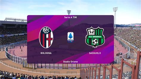 Pes Bologna Vs Sassuolo Serie A Tim P Fps