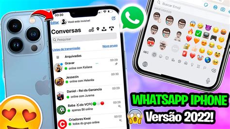 Novo Como Deixar O Whatsapp Igual Do Iphone Pro Max Ios