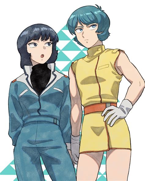 Kamille Bidan And Fa Yuiry Gundam And 1 More Drawn By Kogetoriten999