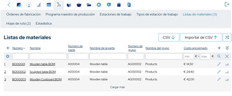 Software de lista de materiales para pequeños fabricantes MRPeasy