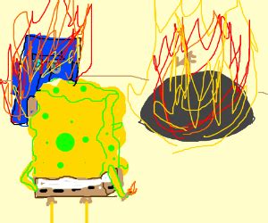 Spongebob Destroys The Krusty Krab Drawception