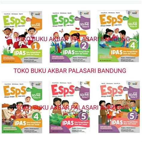 Jual Buku Esps Ipas Untuk Sd Mi Kelas Kurikulum Merdeka