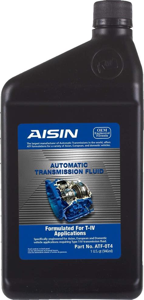 Aisin Atf 0t4 Set Of 4 Quarts Automatic Transmission Fluid Type T Iv Ebay