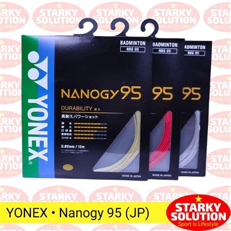 Jual Senar Yonex Jp Nanogy Raket Bulutangkis Badminton Japan