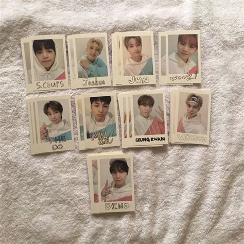 Seventeen In Caratland Polaroid Set Shopee Philippines