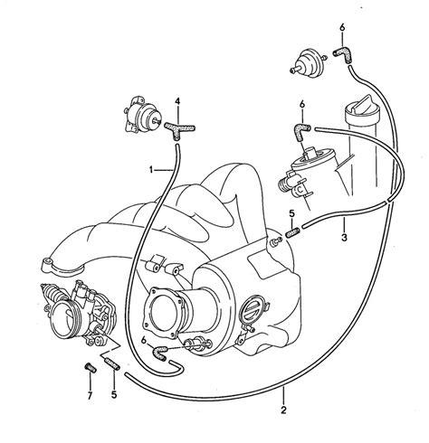 Porsche 968 Vacuum Line Adapter 34 38 Liter Auto Trans Wo Gt3 Wgt4 Wo Gt4