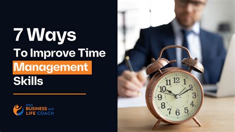 7 Ways To Improve Time Management Skills