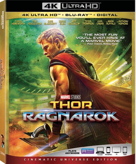 Thor: Ragnarok Gets Digital, 4K Ultra HD, and Blu-ray Release Dates!