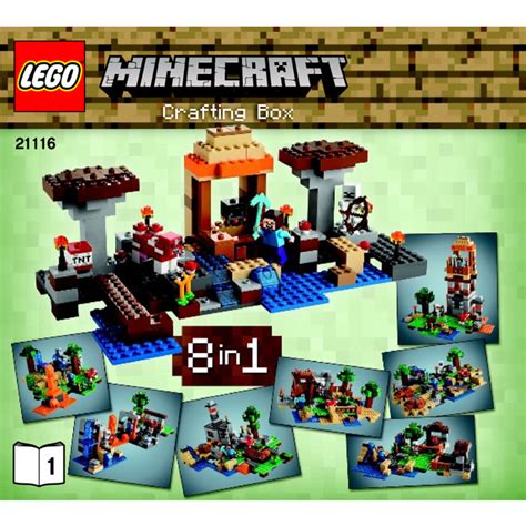 Instructions For Lego Minecraft Sets