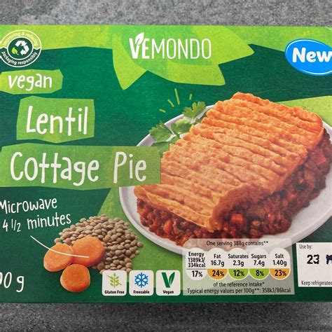 Vemondo Vemondo Lentil Cottage Pie Reviews Abillion