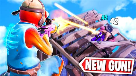 New Tactical Assault Rifle Gameplay In Fortnite Battle Royale Youtube