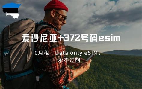 爱沙尼亚2欧esim电话卡，0月租，仅收短信，永不过期 接码号