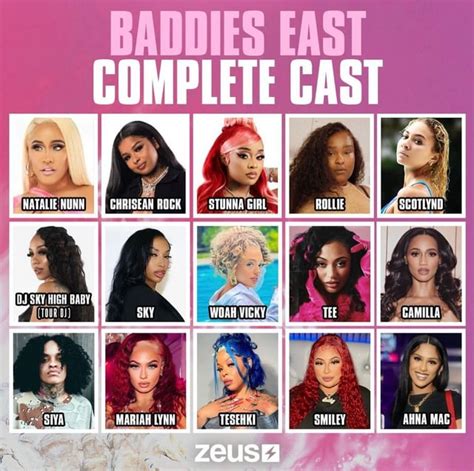 Baddies East Cast 2023 Rbadgirlsclub