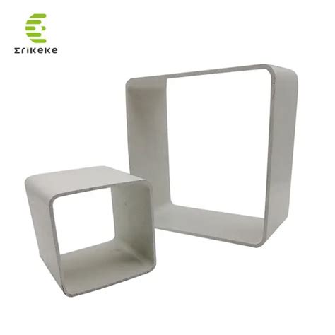 Customize Rectangular And Square Shape Plastic Square Pvc Pipe Square