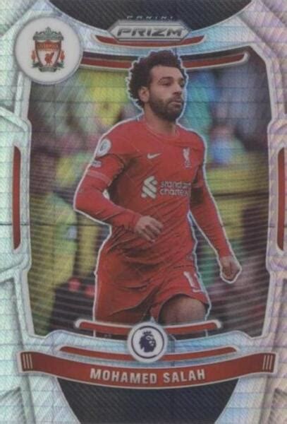 2021 22 Panini Prizm Premier League Hyper Prizm 88 Mohamed Salah For