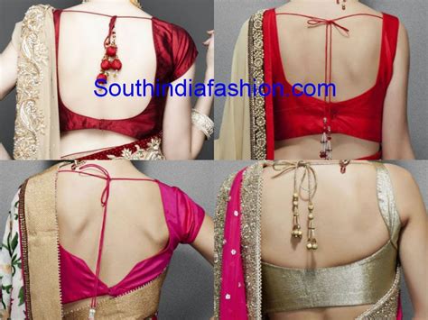 Blouse Back Neck Designs