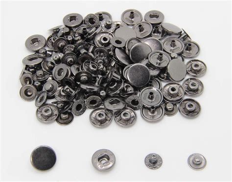 Snap Fasteners For Clothing Press Leather Sewing Buttons Metal Heavy