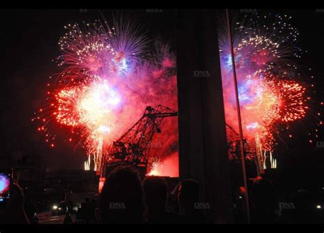 Ville de Strasbourg Feu d artifice du 14 Juillet à Strasbourg les