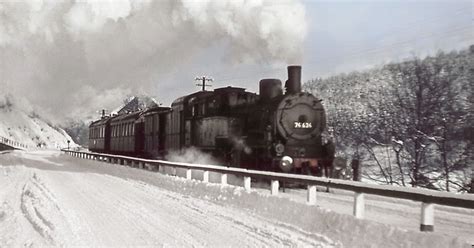 World War Ii In Color German Train In Winter