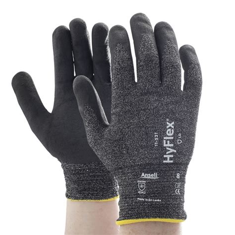 Ansell HyFlex 11 501 Foam Nitrile Work Gloves Gloves Co Uk