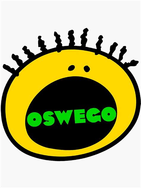 Oswego State Sticker Sticker For Sale By Artbymadison Redbubble