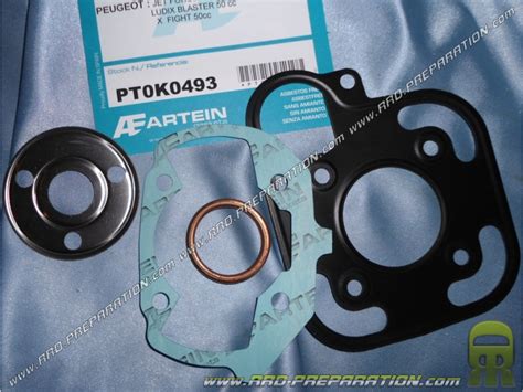 Pack Juntas Motor Alto Artein Para Kit Cc Mm En Peugeot Ludix