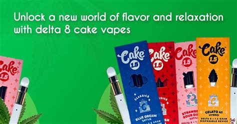 Shop Premium Quality Cake Delta 8 Disposable Vape Online