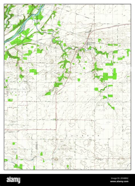 Westpoint Indiana Map 1962 124000 United States Of America By