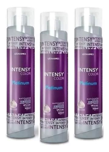 Kit Intensy Color L Charmes Matizador Platinum Ml Frete Gr Tis