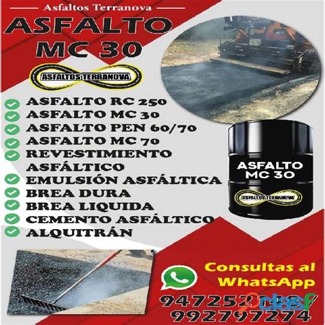 Emulsion Asfaltica Brea Liquida Anuncios Mayo Clasf