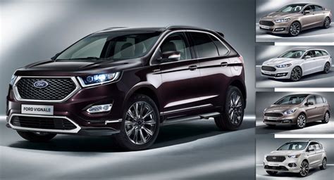 Ford Luxes Up Edge Kuga Mondeo S Max With Vignale Makeover