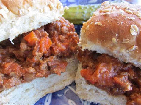 Super Sloppy Joes With Vegetables Bren Did