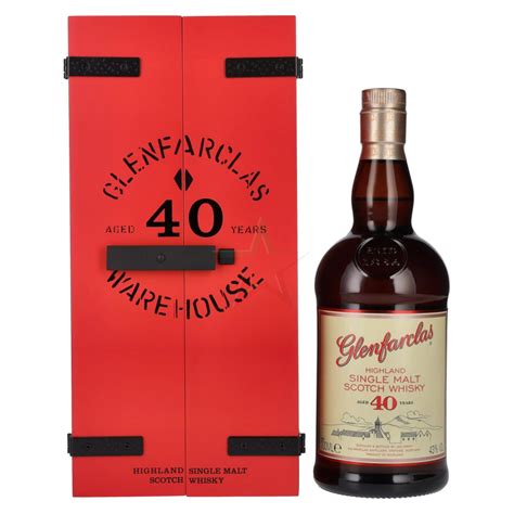 Glenfarclas 40 Years Old Highland Single Malt Scotch Whisky 43 0 70