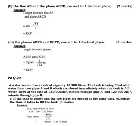 Knec Kcse Past Papers 2016 Mathematics Paper 1 1211 Ke