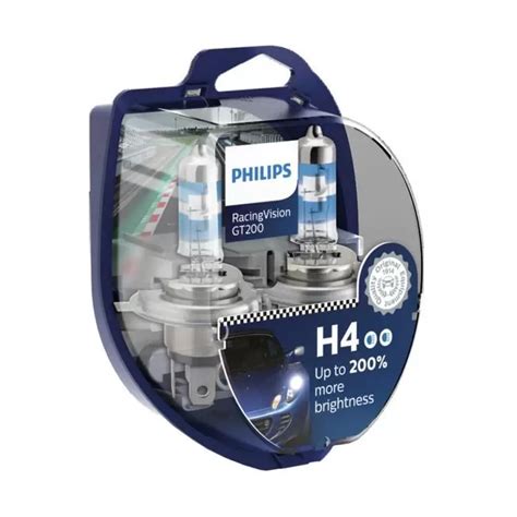 Philips Racingvision Gt H Twin Car Headlight Bulbs Powerbulbs Uk