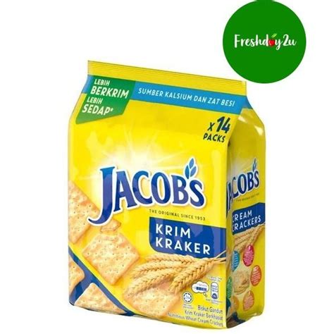 Jacob S Cream Cracker Multipack Original 600g Shopee Malaysia