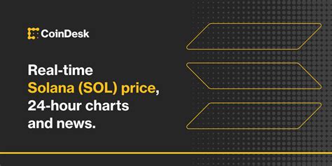 Solana Price | SOL Price Index and Live Chart - CoinDesk