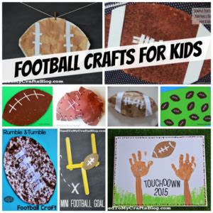 Football Crafts for Kids - The Resourceful Mama