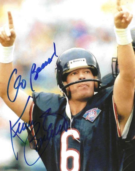 Autographed KEVIN BUTLER 8x10 Chicago Bears Photo - Main Line Autographs