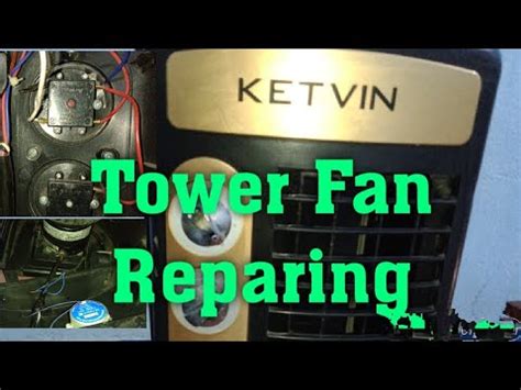 How To Repar Tower Fan Speed Motor Sewing Motor Working Youtube