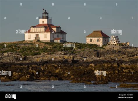 Egg rock lighthouse hi-res stock photography and images - Alamy