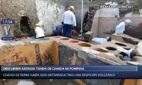 Pompeya Hallan Un Termopolio Un Restaurante A N Con Restos De Comida