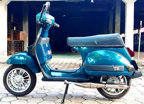 Vespa Px Op Instagram Metallic Blue Green Vespa T5 Excel With Vespa