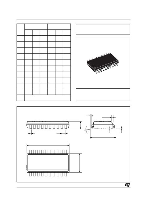 L B Datasheet Pages Stmicroelectronics Push Pull Four Channel