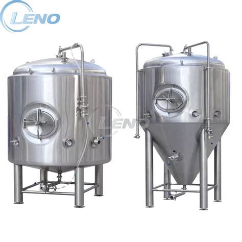 L Fermenter Craft Beer Industrial Storage Tank Mixing Tank