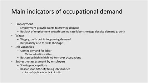 Occupational Demand Survey An Introduction Ppt Download