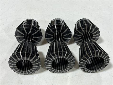 Jacobs Rubber Flex Lathe Collets Chuck Set J915 J916 J917 J918 J919